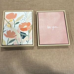 Cute girly wall decor signs